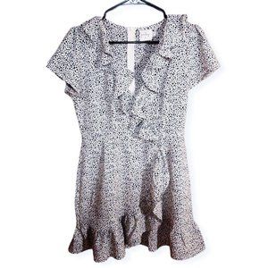 Princess Polly Ruffle Wrap Dress sz US 6